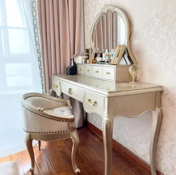 Royal Grandeur Dressing Table - On Wood Products