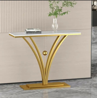 Modern Narrow Entryway Console Table - On Wood Products