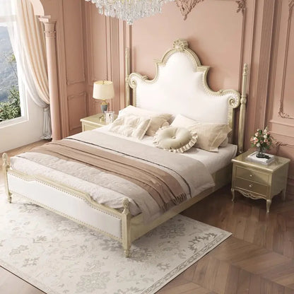 Vintage Elegance Wooden Four Poster Bed - On Wood Products