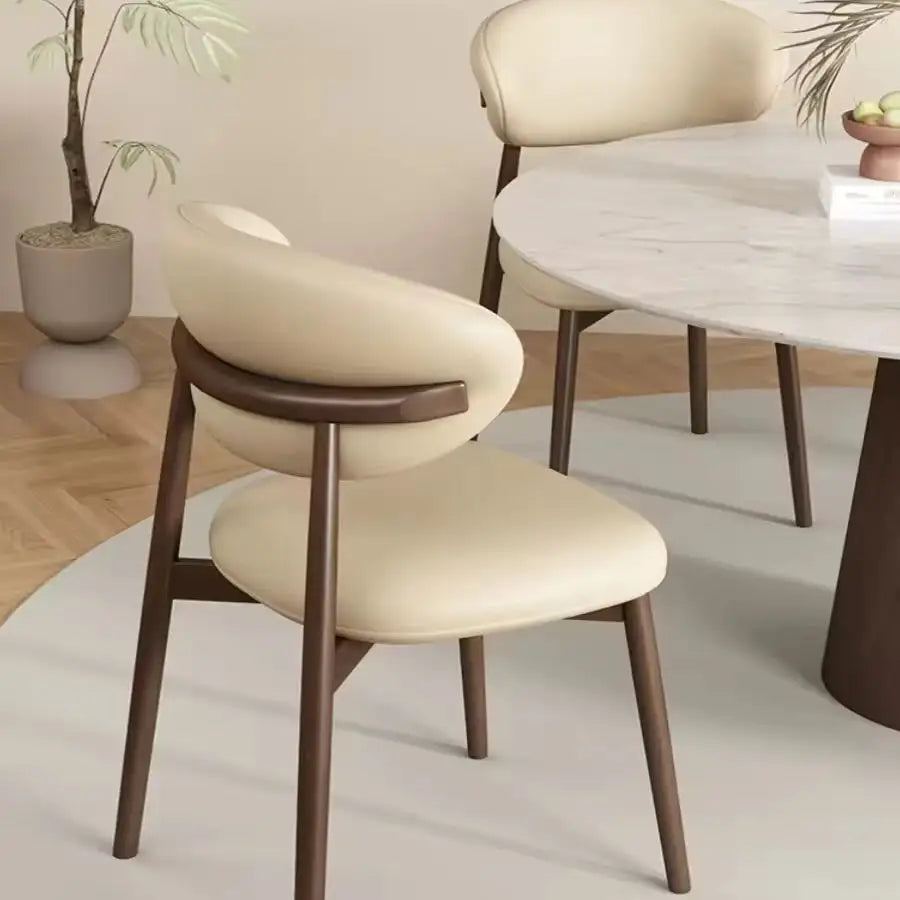 Modern Nordic Designer Solid Wood Dining Chair - On Wood Products