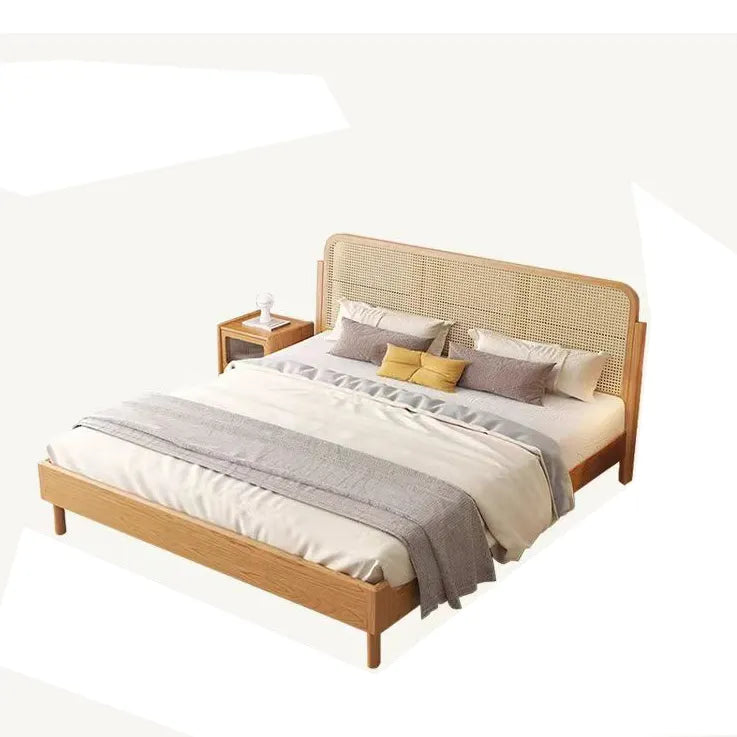 Scandinavian Classic Wooden Frame Bed - On Wood Products