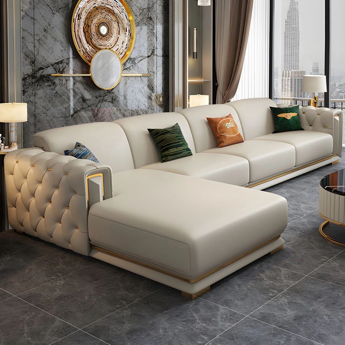 SYDNEY  Luxury Premium L Shape Sofa