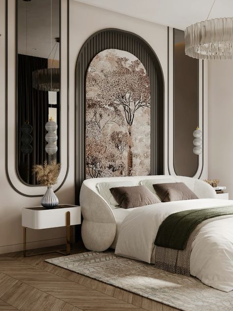Hobart Luxury Upholshared Bed