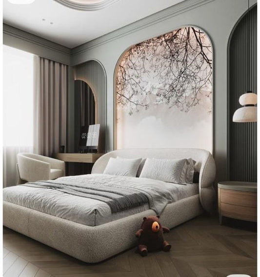 Hobart Luxury Upholshared Bed