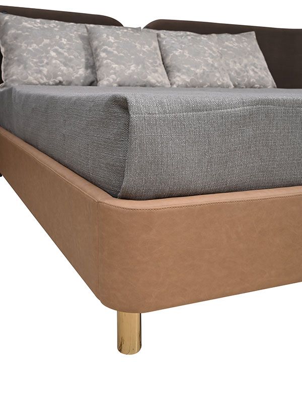 Luxury Crystal Upholshered Bed
