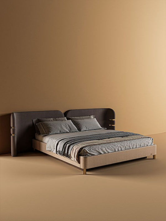 Luxury Crystal Upholshered Bed