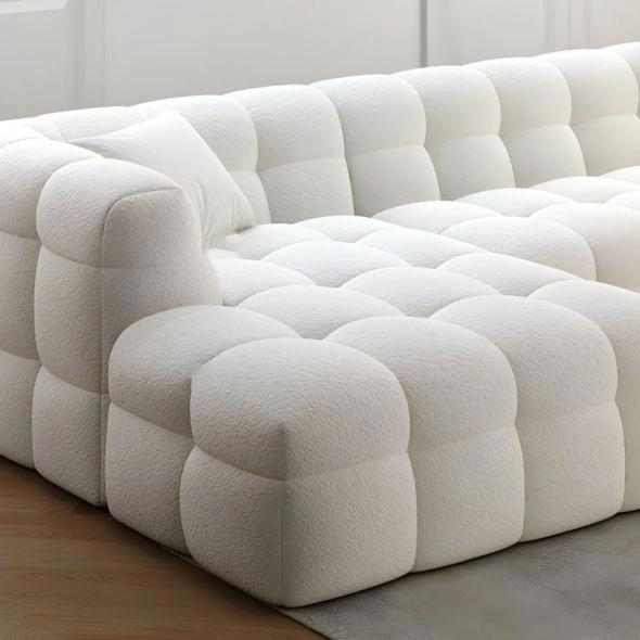 Cotton Candy Luxury L Shape Sofa