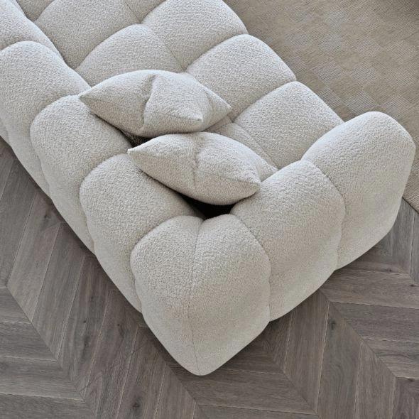 Cotton Candy Luxury L Shape Sofa