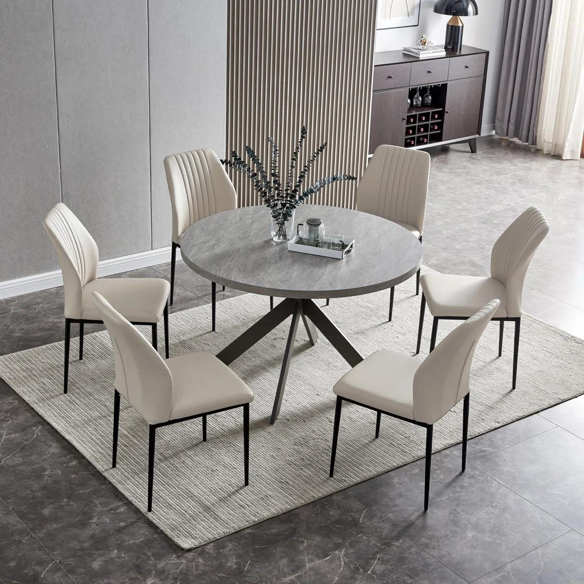 Amber Round Luxury Dining Set