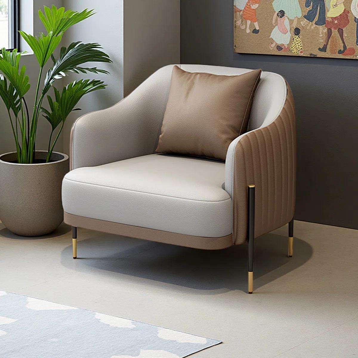 Eliza accent Dual tone Chair