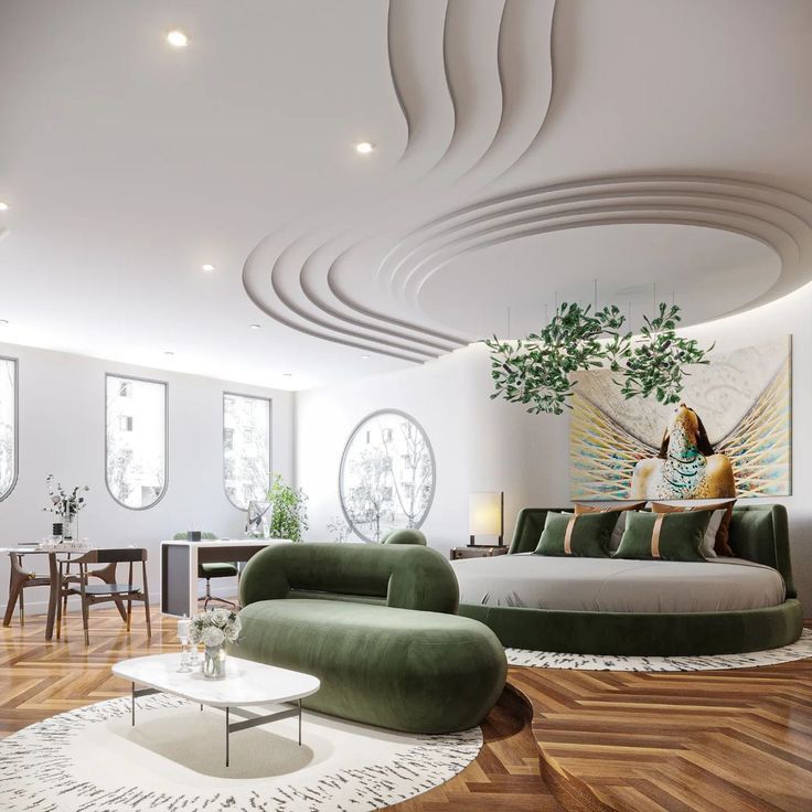 Poland Luxury Round Bed