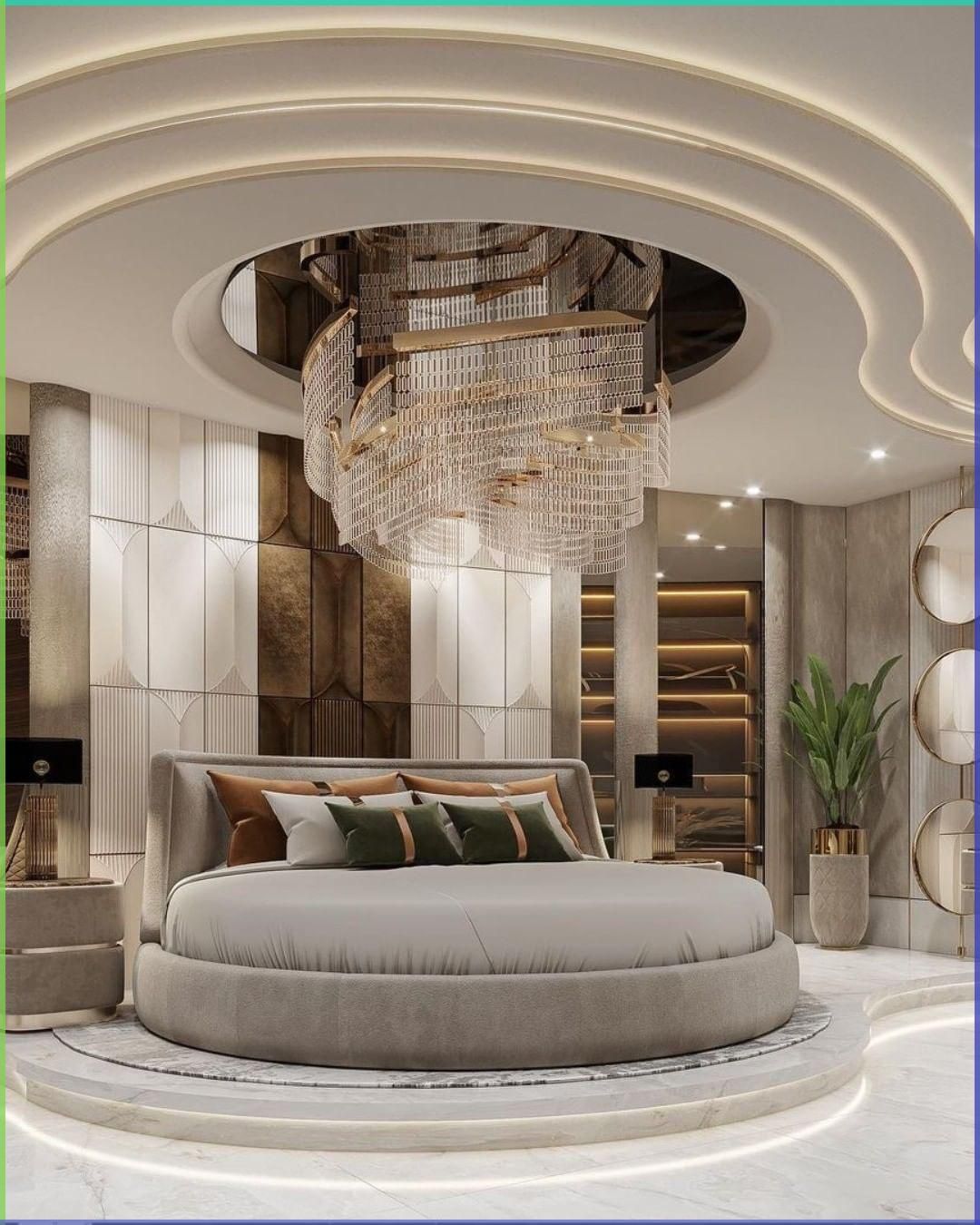 Poland Luxury Round Bed