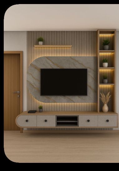 Wall Penal Tv Unit