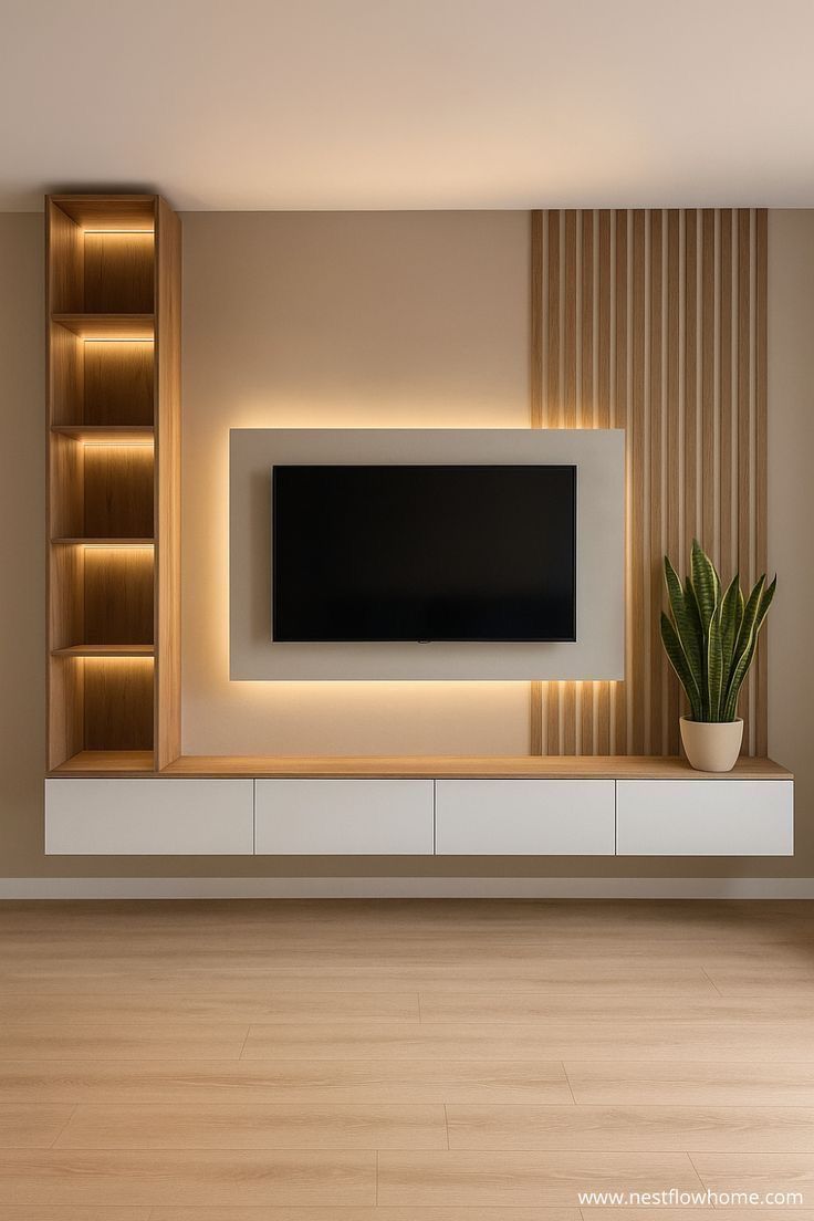 Wall Penal Tv Unit