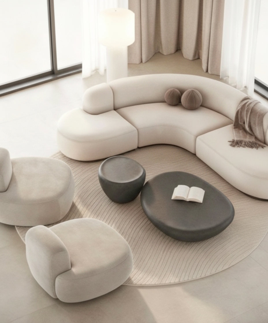 Alashka Curved  Luxury Sofa