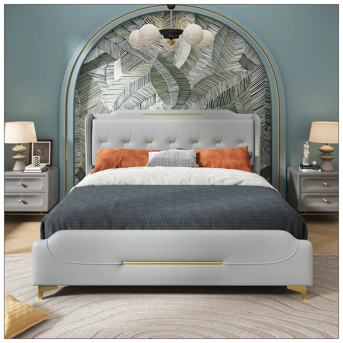 Apollo Modern Upholstered Bed