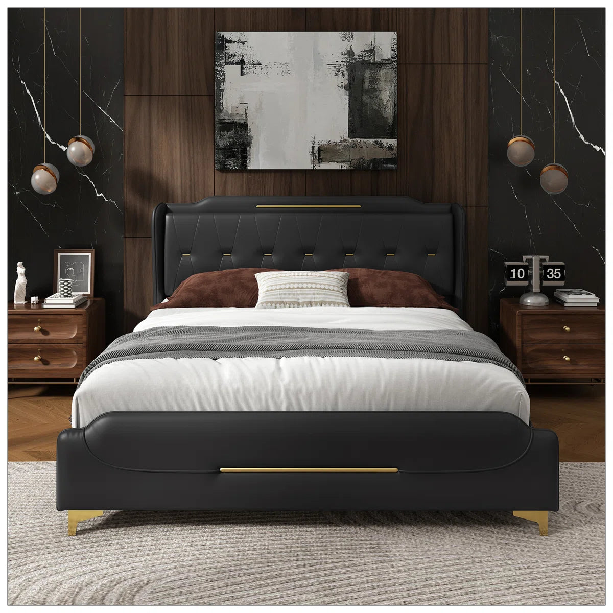 Apollo Modern Upholstered Bed
