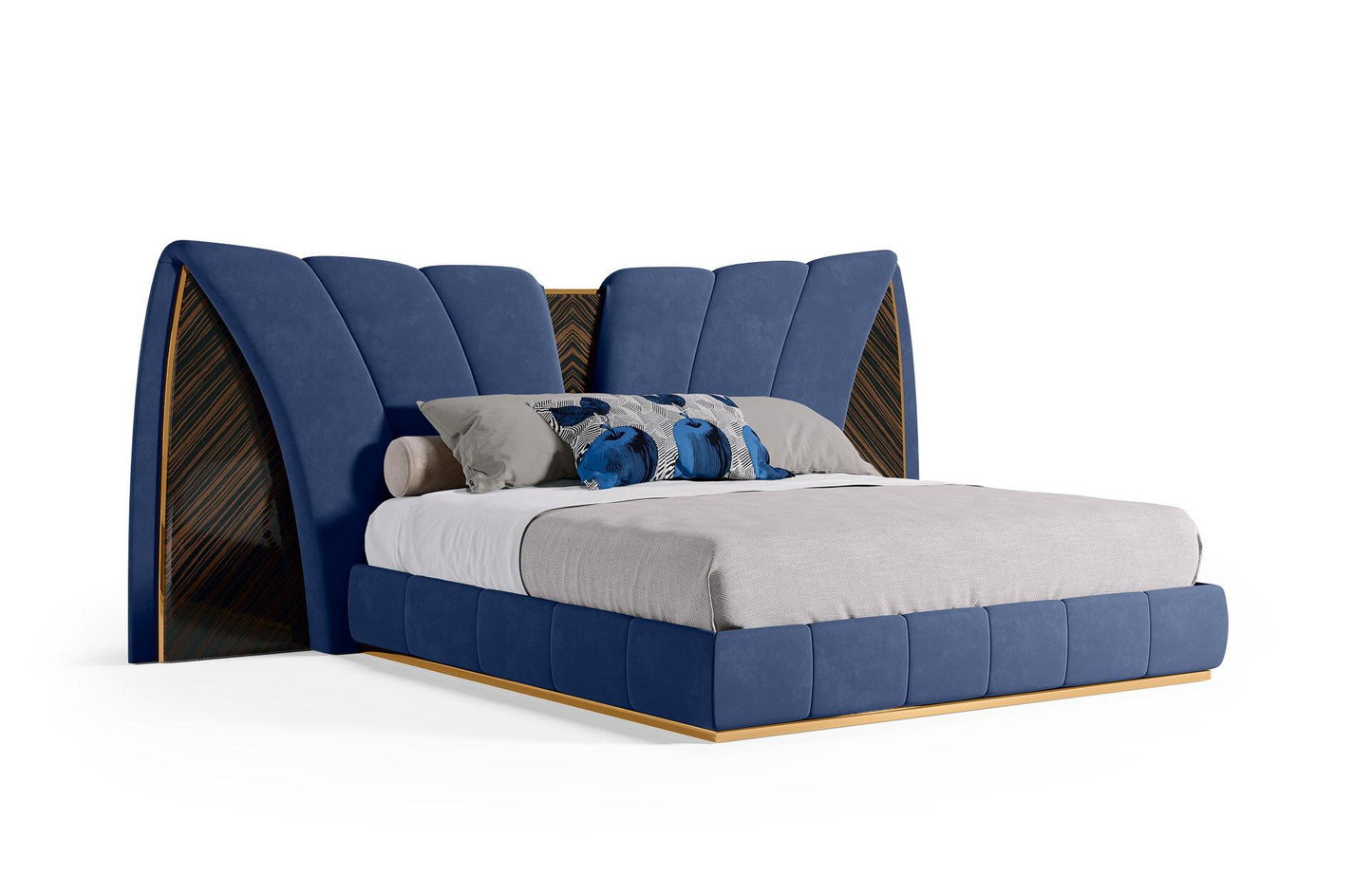 Tulip Luxury Bed - On Wood Products