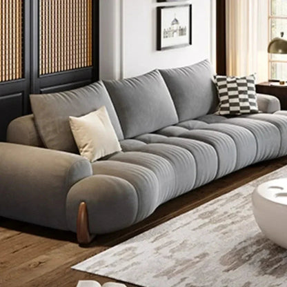 Curved Luxury Living Room Sofa Set