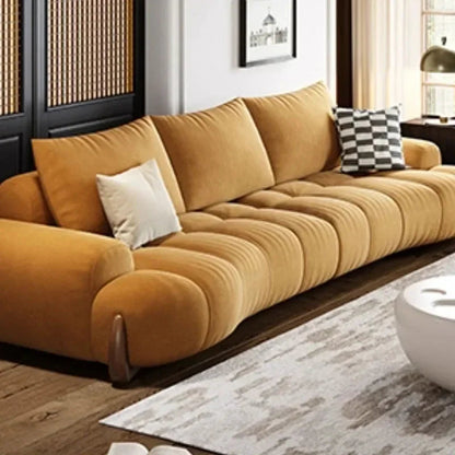 Curved Luxury Living Room Sofa Set