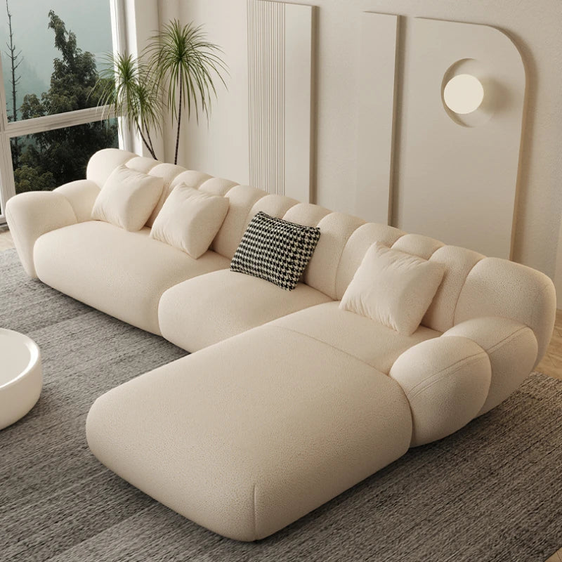 Ivory Luxury Comfort Sofa Set