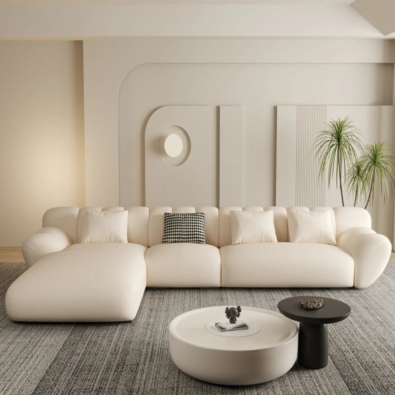 Ivory Luxury Comfort Sofa Set