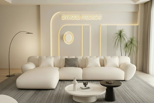 Ivory Luxury Comfort Sofa Set