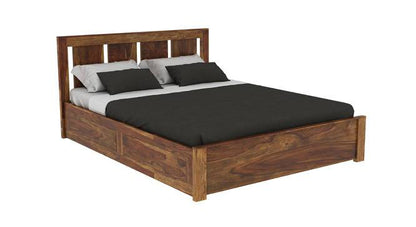 Giril Solid Wood Bed