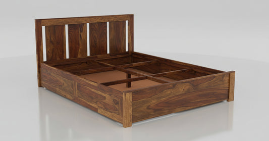 Giril Solid Wood Bed