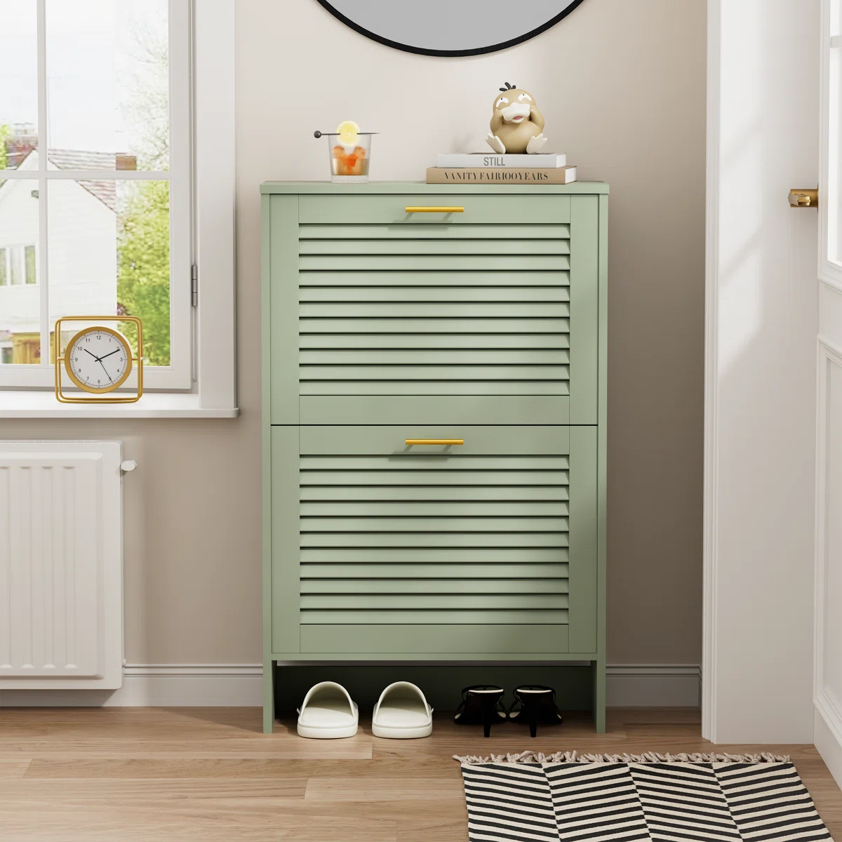 Cosco Shoe Rack in PU Polish