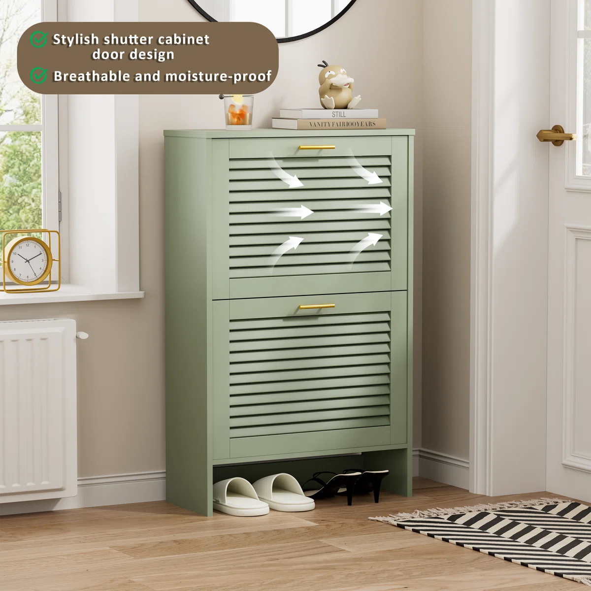 Cosco Shoe Rack in PU Polish