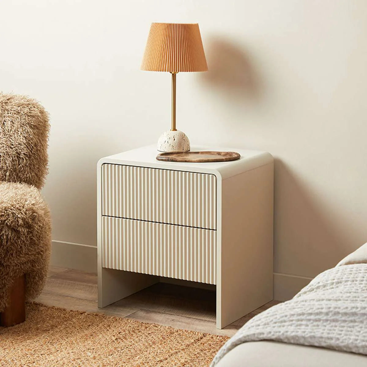 Oppo Flutted Side Tables
