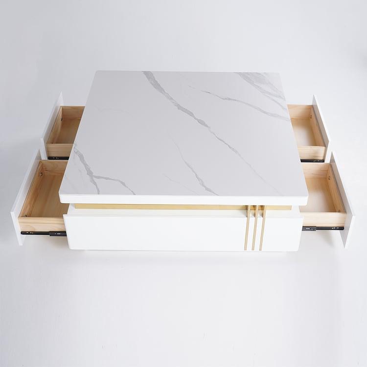 Modern Square Storage Centre Table