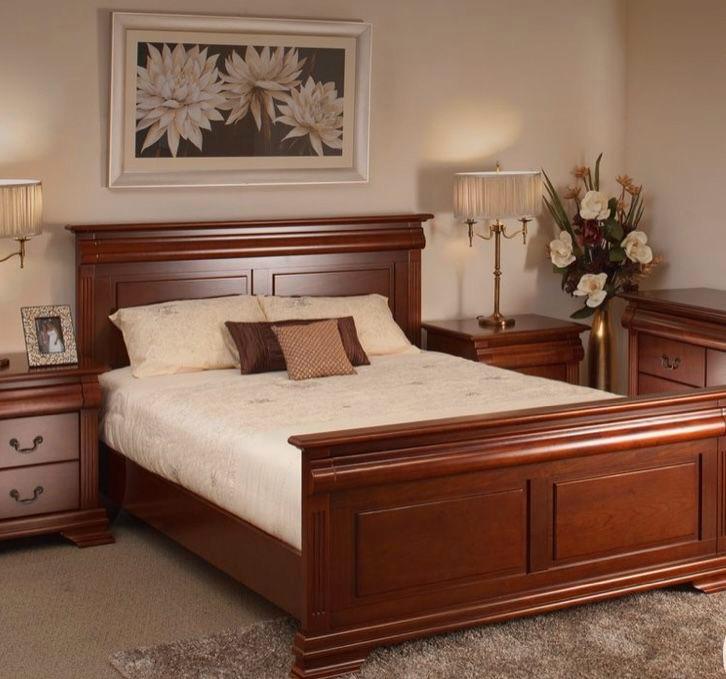 RETRO SOLID WOOD BED