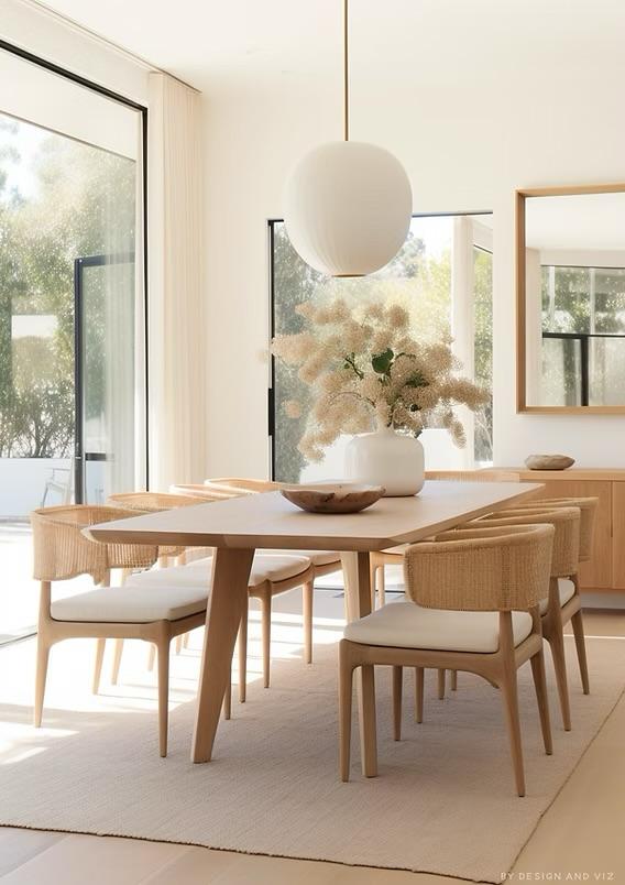 Boston Stylish Rattan Cane Dining Set