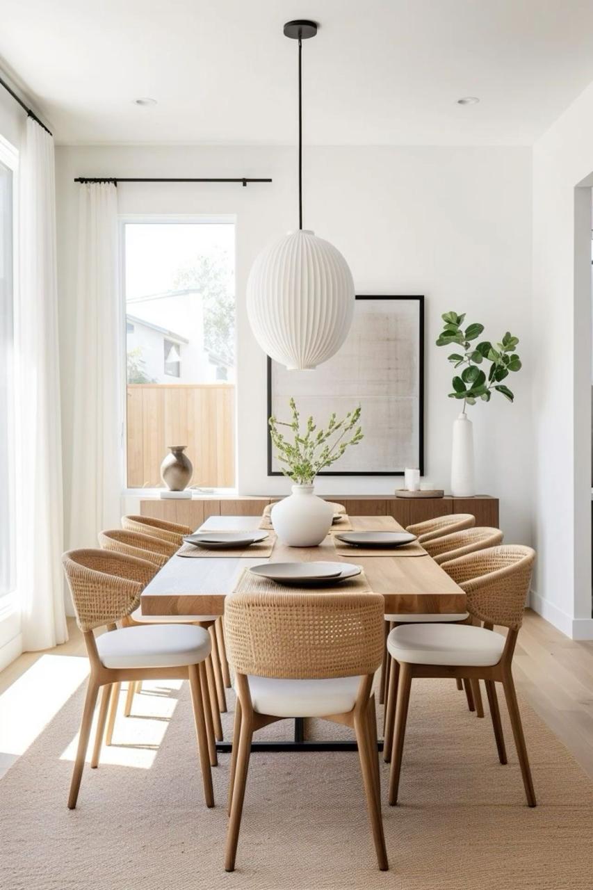 Boston Stylish Rattan Cane Dining Set