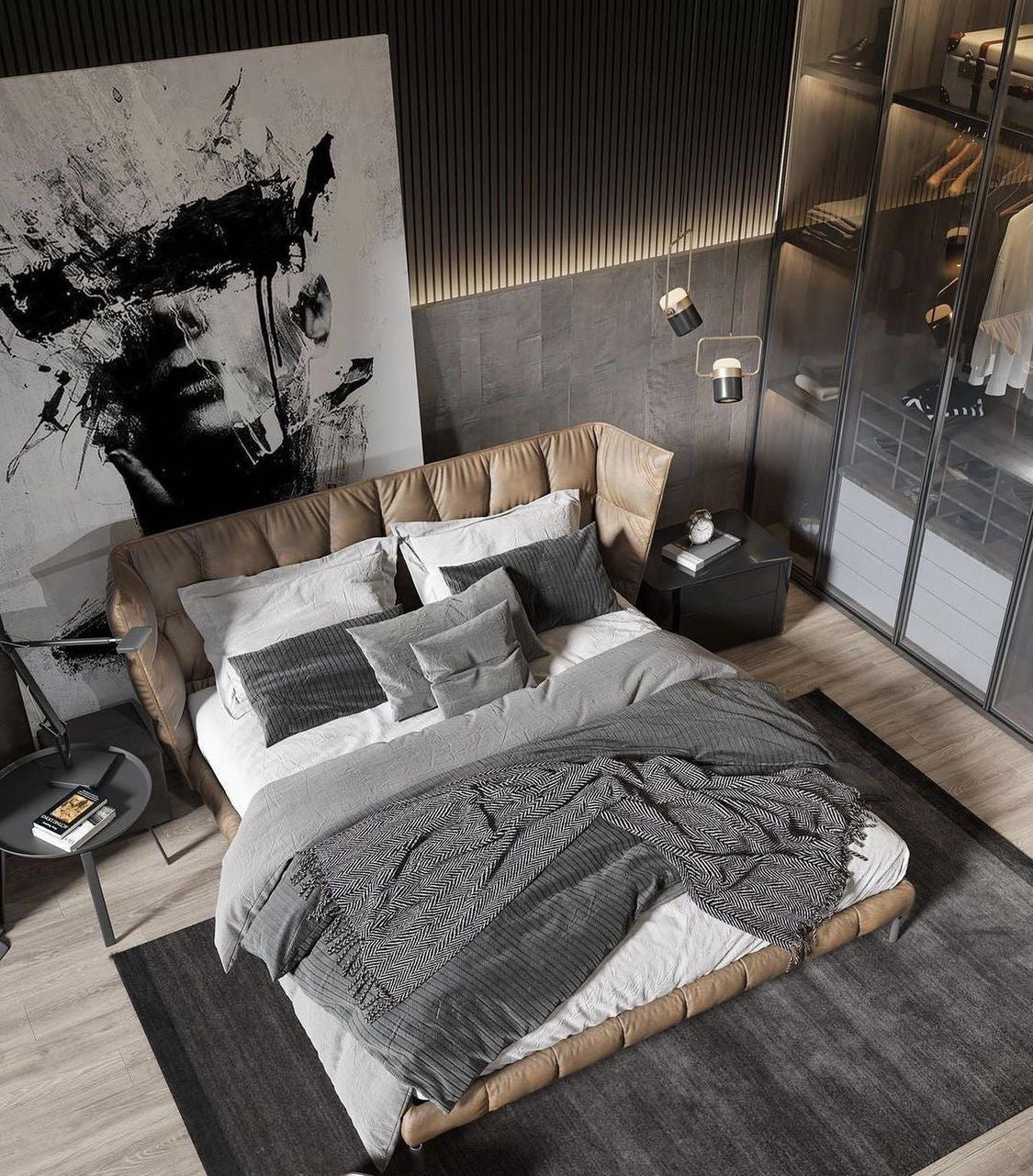 Pure Leather Super Cozy Luxury Bed