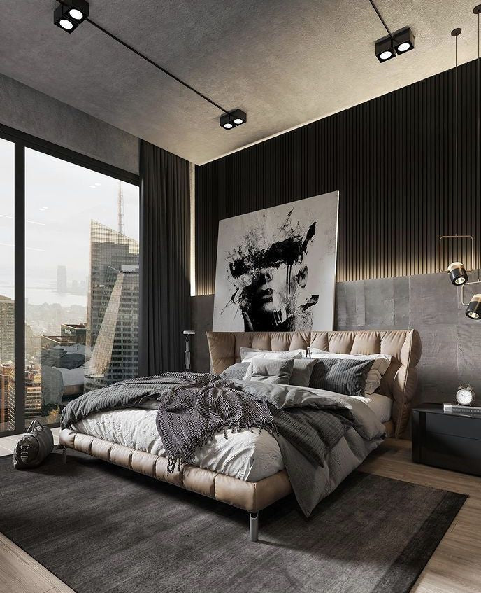 Pure Leather Super Cozy Luxury Bed