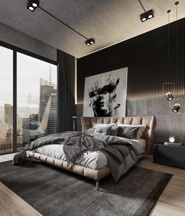 Pure Leather Super Cozy Luxury Bed