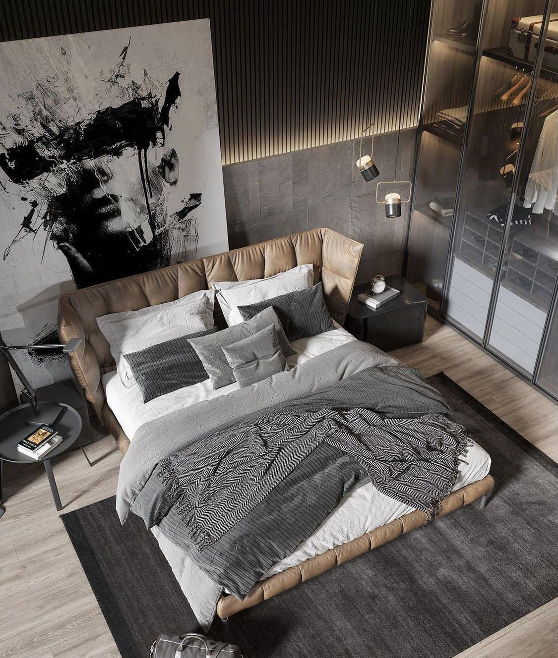Pure Leather Super Cozy Luxury Bed