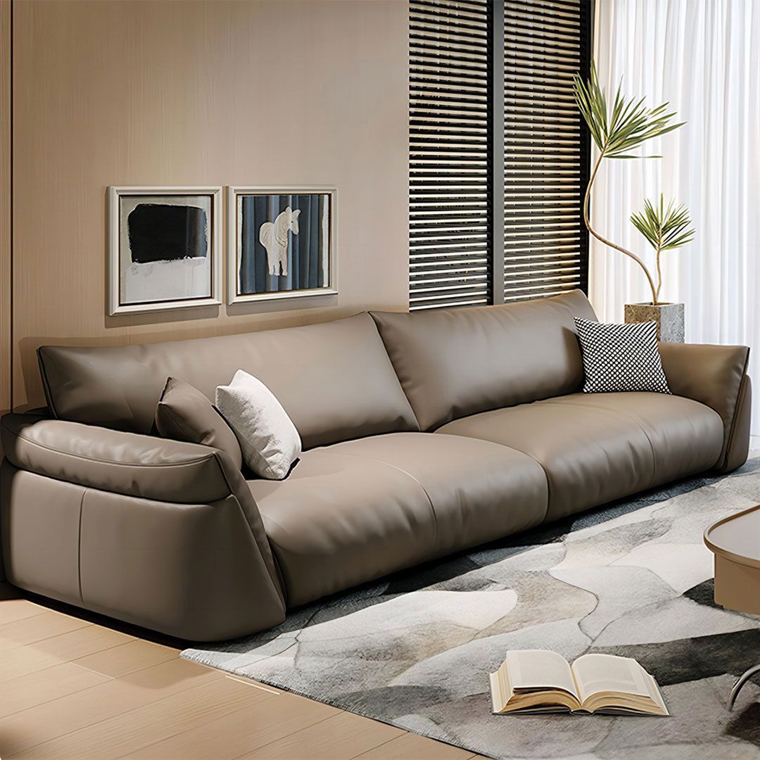 Movia Pure Leather Sofa