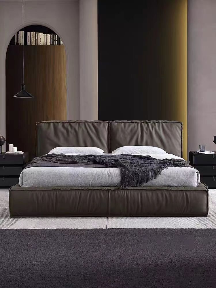 Dreamy Luxury Pure Leather Bed
