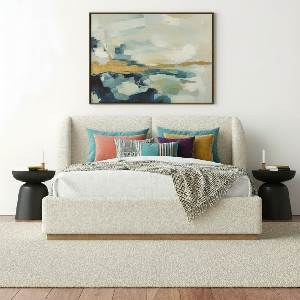 Adon Bucley Upholstered Bed