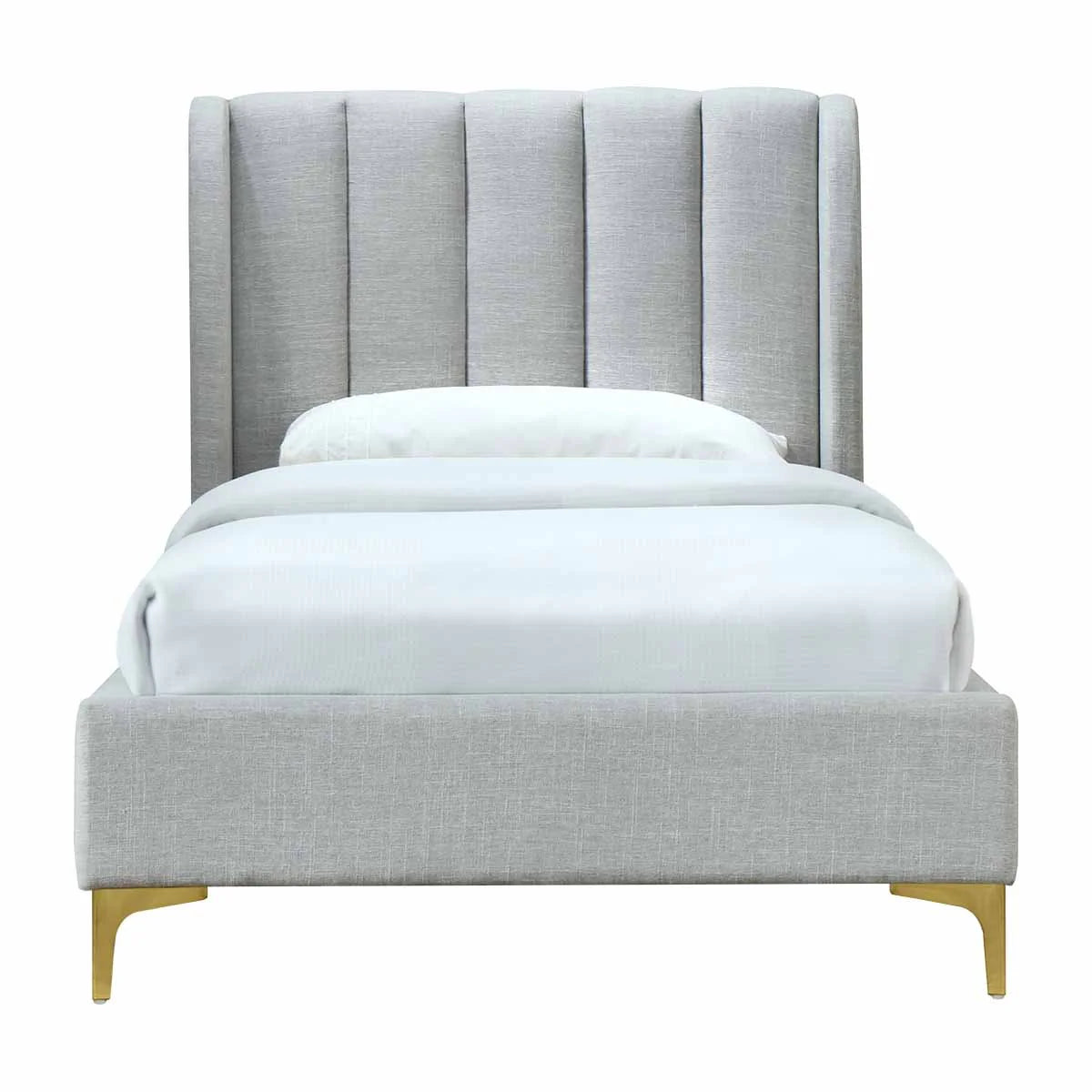 Georgia Upholstered Bed - On Wood Products