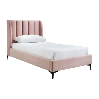 Georgia Upholstered Bed - On Wood Products