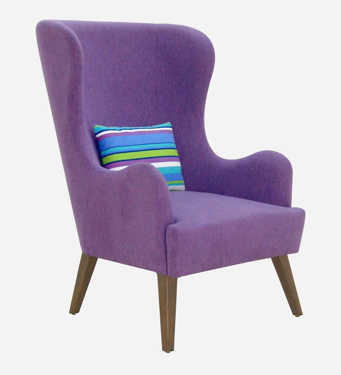 Purple High Back Chair 