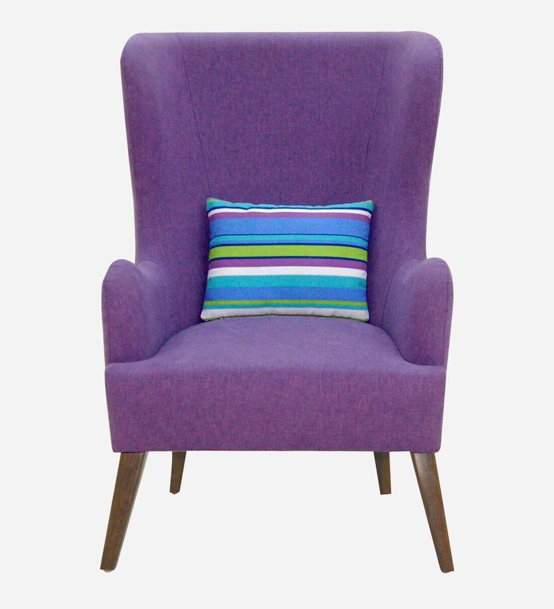 Purple High Back Chair 