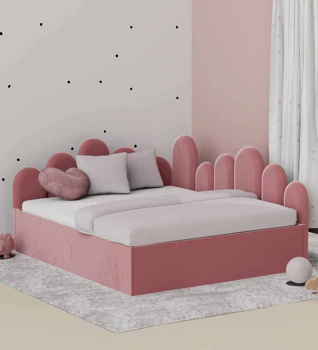 Finger Upholstery Bed for Kids 