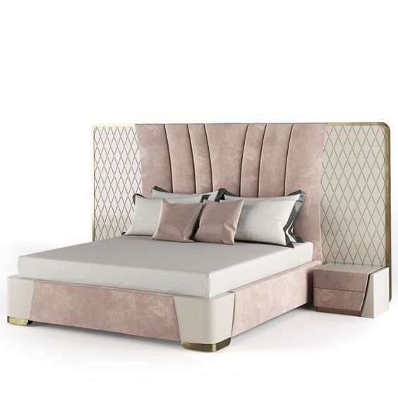 Luxury Silhouette Bed - On Wood Products