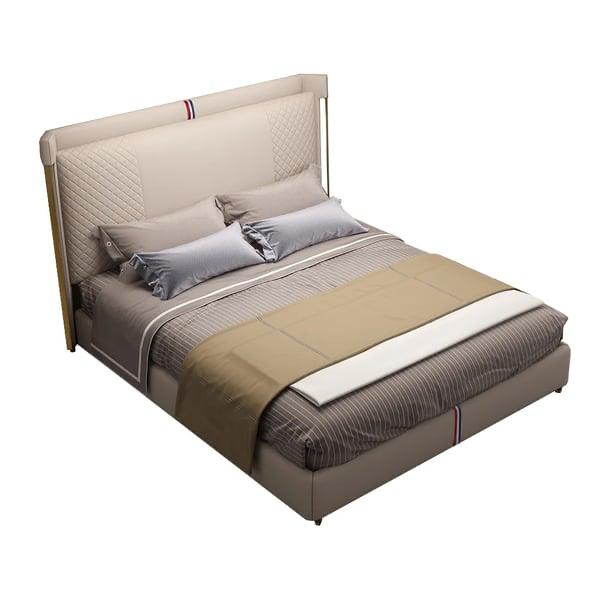 Remy Luxurious Bed - On Wood Products